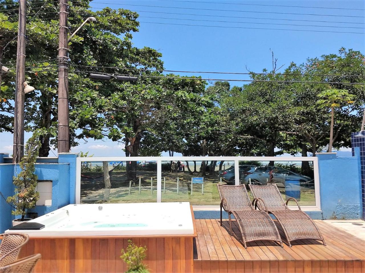 Pousada Vistazul - Piscina Climatizada - Pé na Areia - Restaurante Bertioga Exterior foto